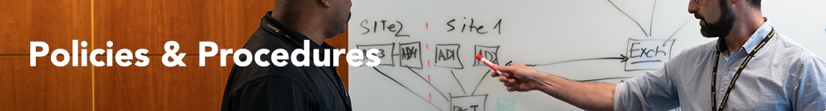 Policies and Procedures