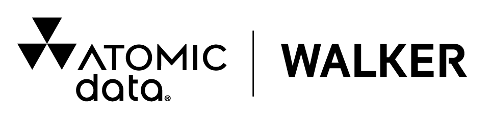 Atomic Data & Walker Art Center logo lockup