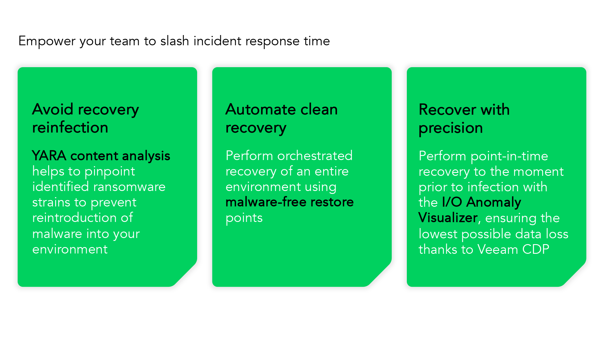 Tips for slashing incident response time
